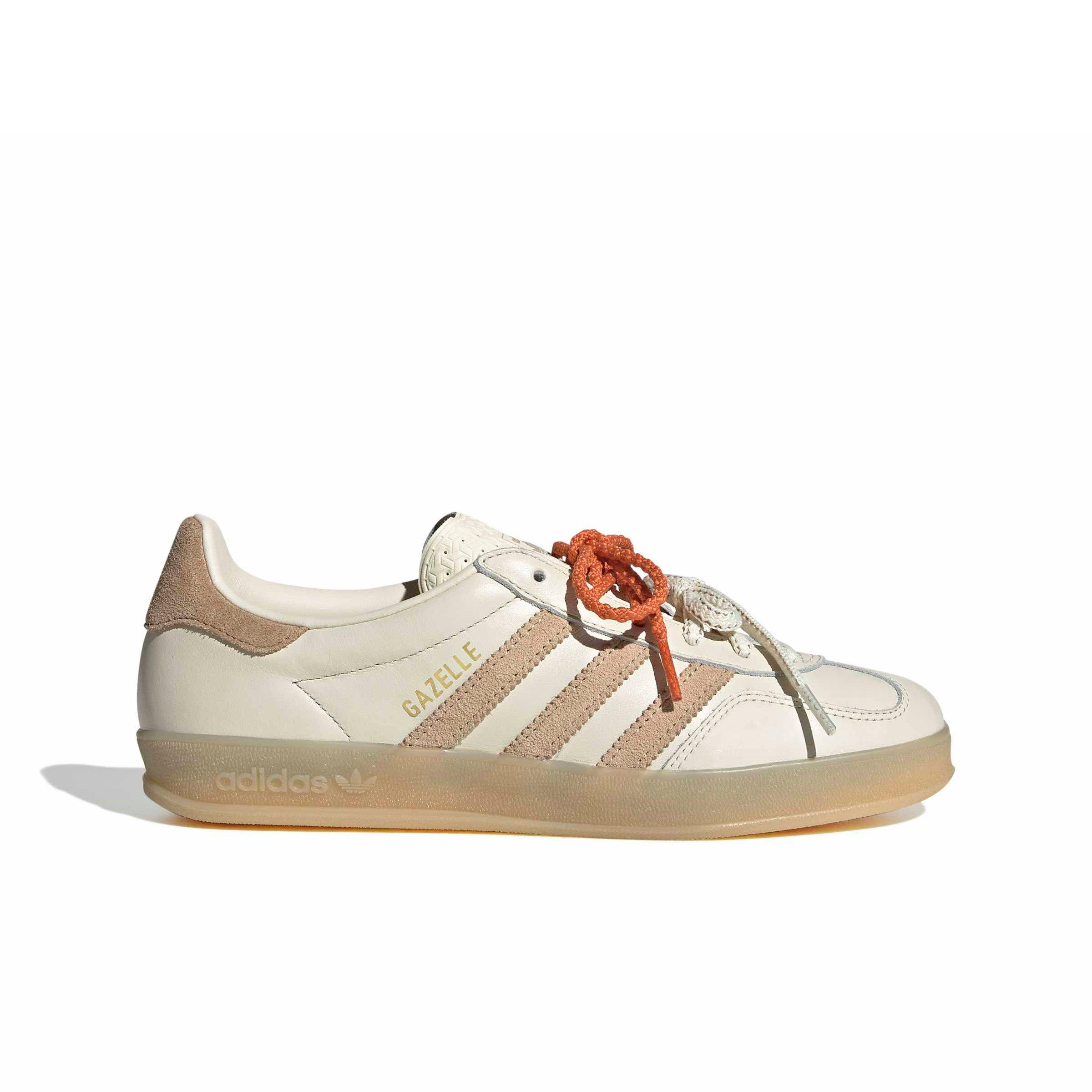 adidas Originals Gazelle Indoor "Cream White/Magic Beige/Cardboard" Women's Shoe - CREAM/BEIGE/CARBOARD